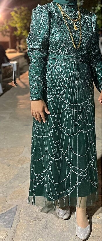 Yeşil abiye