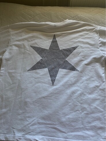 l Beden Motive taşlı tshirt