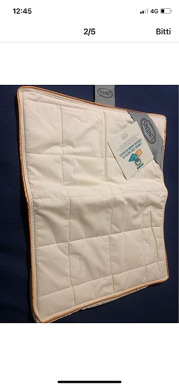 Linens Linens yün bebek yastık alezi