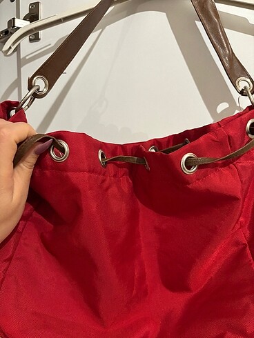 2M Kablo Kırmızı vintage çanta