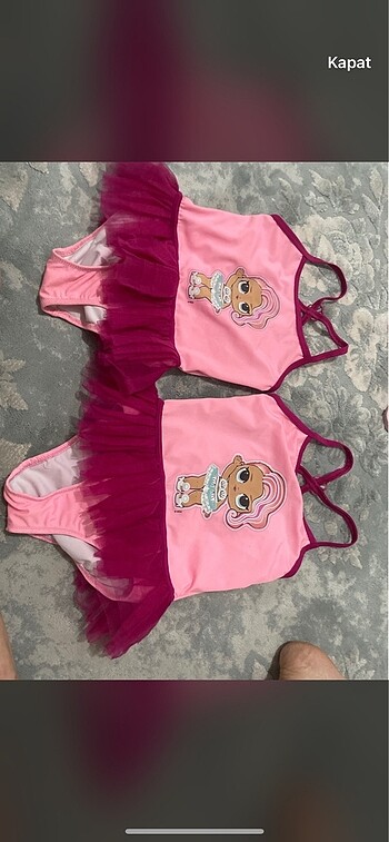 LC Waikiki 3 adet çocuk mayosu