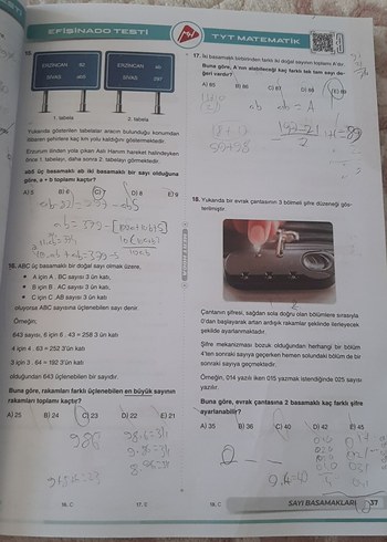 Mert Hoca 70 Günde TYT Matematik Kampı Video Ders Kitabı