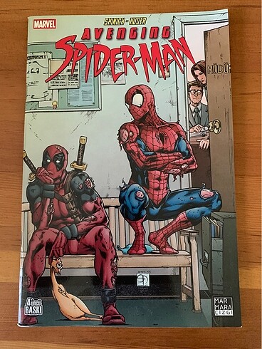 avenging spiderman çizgiroman