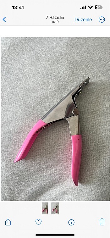 pembe protez tirnak kesme makasi