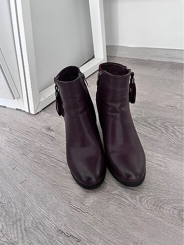 39 Beden bordo topuklu bot