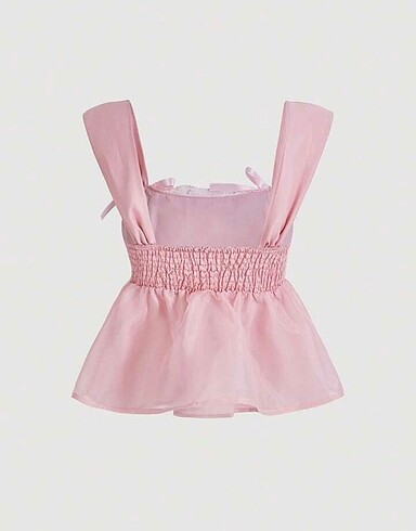 Hello Kitty coquette kurdeleli dantel detaylı bluz