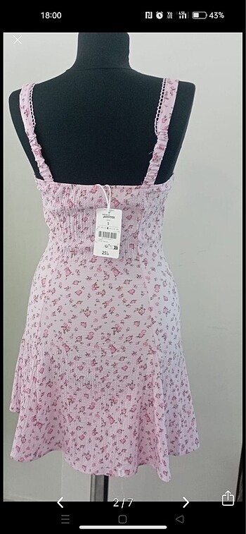 Hello Kitty lolita coquette cicek desenli elbise