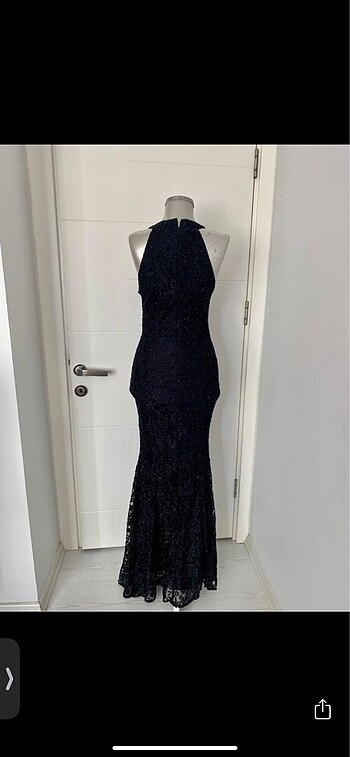 Simli balık abiye - Görsel 6