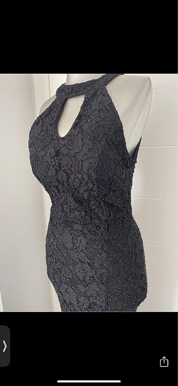 Simli balık abiye - Görsel 5