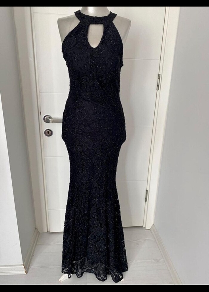 Simli balık abiye - Görsel 4