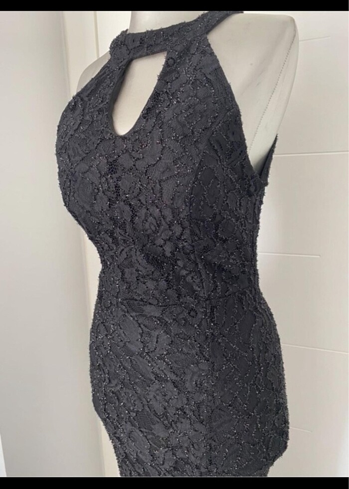 Simli balık abiye - Görsel 5