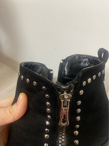 Zımbalı bot siyah - Görsel 5