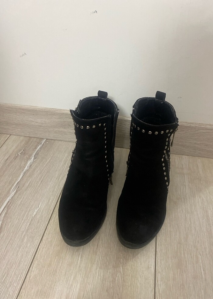 Zımbalı bot siyah - Görsel 2