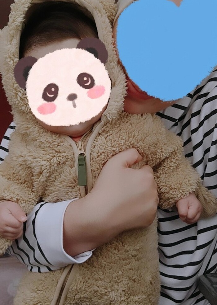 bebek kışlık tulum - Görsel 2