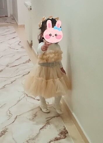 kız bebek abiye - Görsel 6