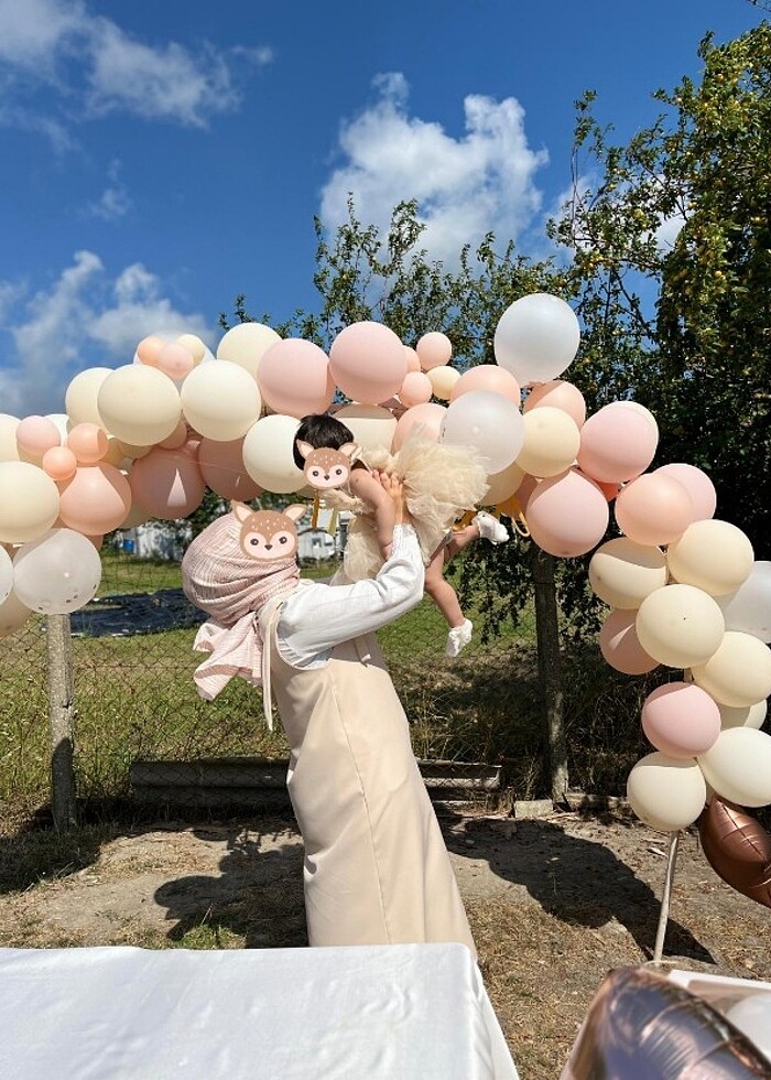 kız bebek abiye - Görsel 4