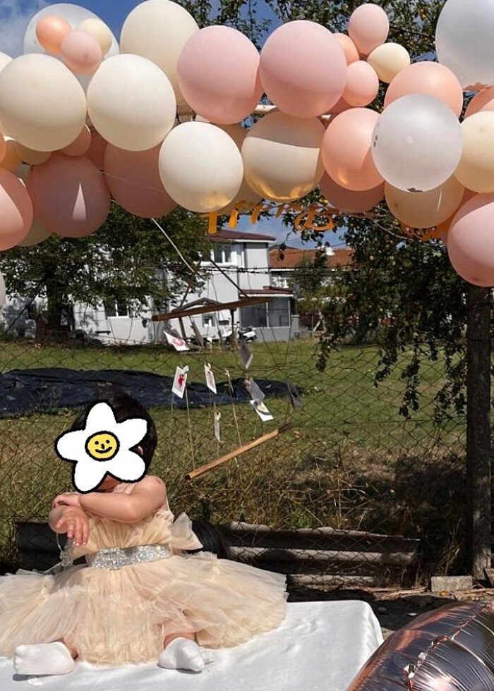 kız bebek abiye - Görsel 5