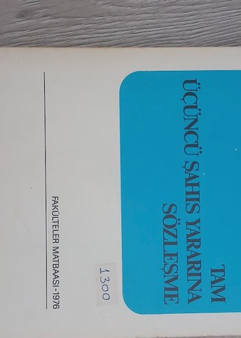 Üçüncü Şahıs Yararına Tam Sözleşme Kitabı - Görsel 2