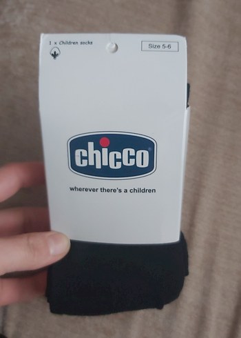 Chicco Siyah Çorap - Görsel 2