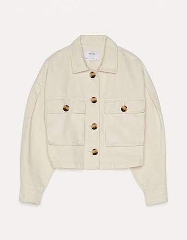 bershka ceket bej rengi