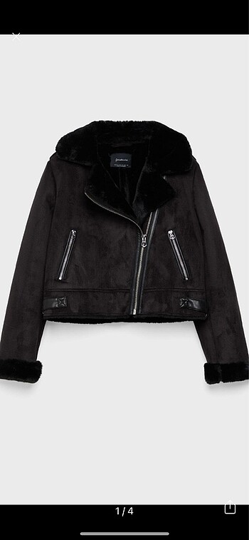 stradivarius biker ceket