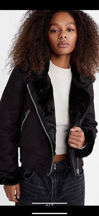 s Beden stradivarius biker ceket