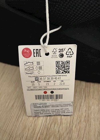 35 Beden Pull&Bear Siyah parmak arası terlik