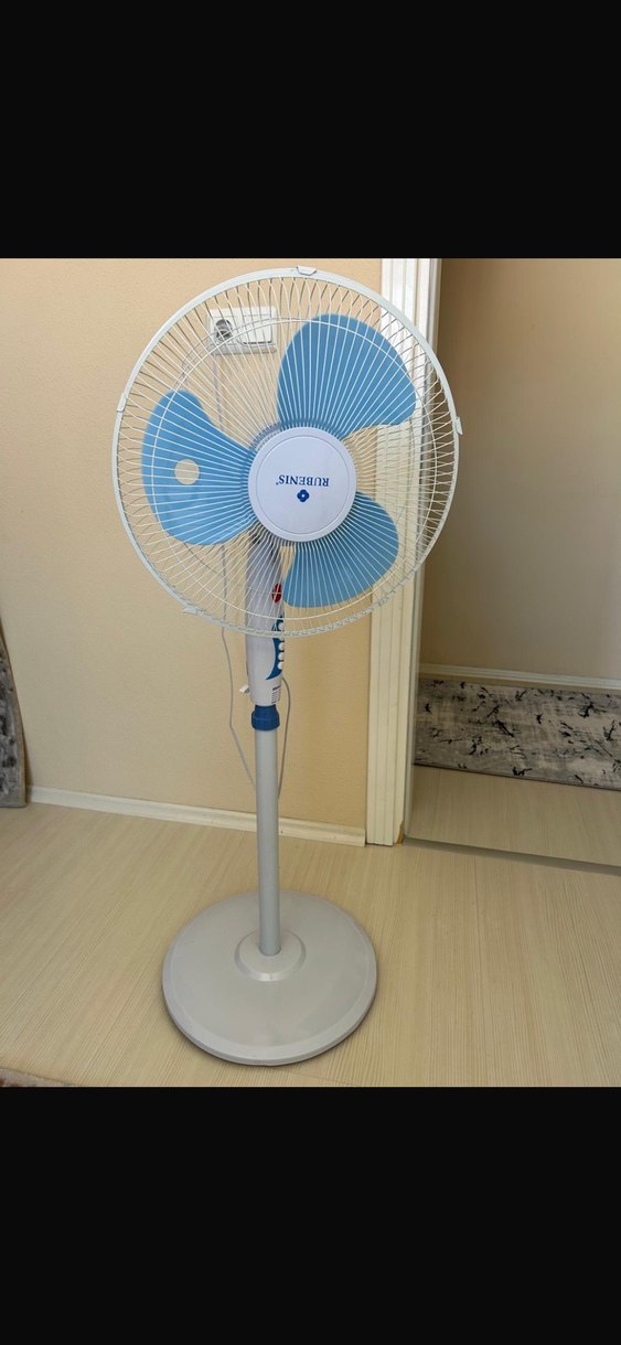 Beyaz Ayaklı Vantilatör - Görsel 3