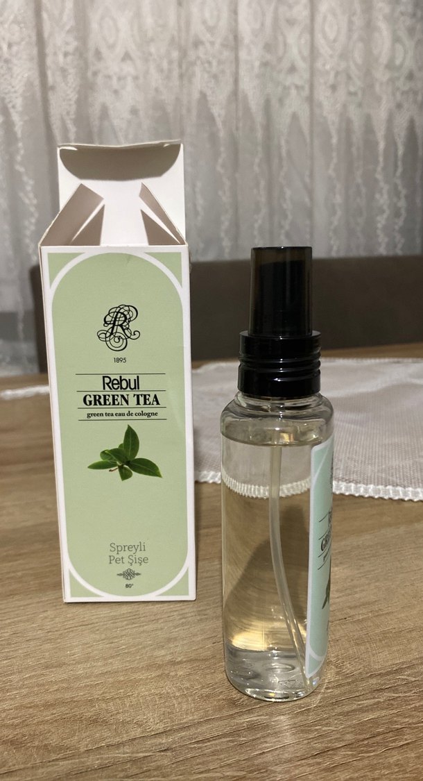 Rebul Yeşil Çay Kadın Kolonyası Spreyli 60ml - Görsel 2