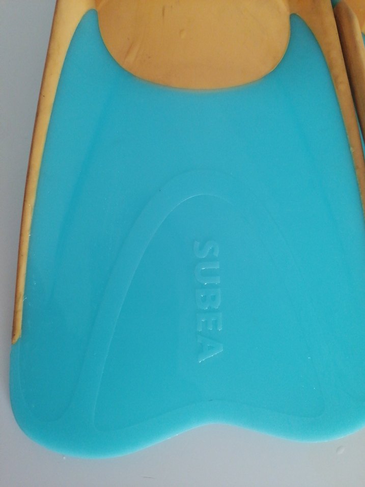 Erkek Mavi Kauçuk dalış Paleti - Görsel 4