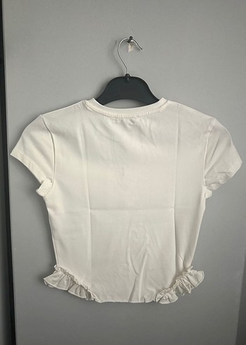 Bershka Bershka Fırfırlı Crop