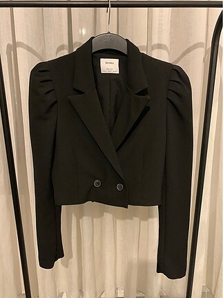 Crop blazer