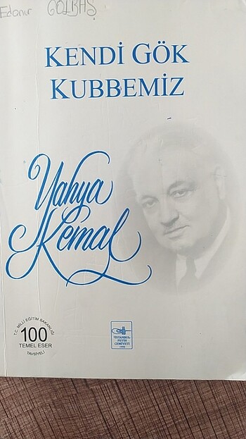 Yahya Kemal kitabı 