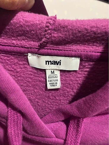 m Beden Mavi swetshirt