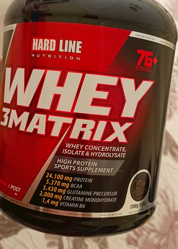 Diğer Hard Line Whey 3Matrix Yüksek Protein Tozu
