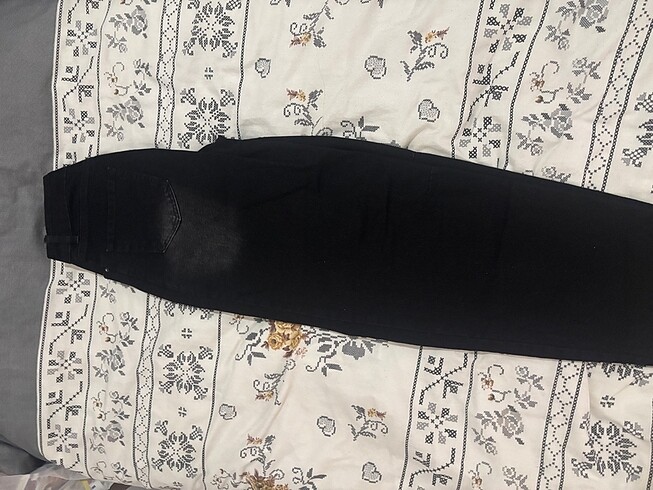 Diğer Siyah Kot Pantolon