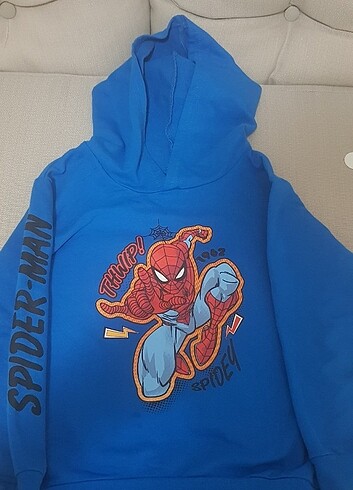 spiderman cocuk sweatshirt