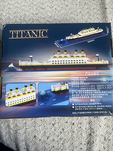 E.L.F Titanik blok Lego