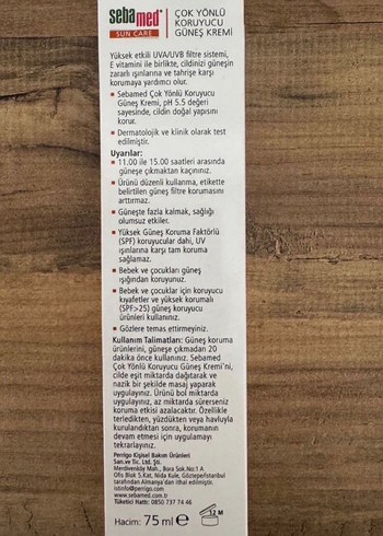 Sebamed Çoklu Koruma Güneş Kremi SPF 50+ - Görsel 2