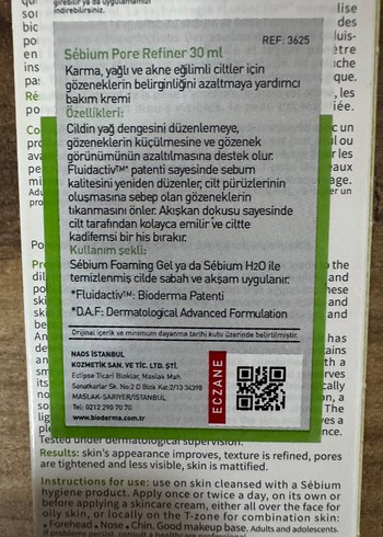 Bioderma Sébium Gözenek Sıkılaştırıcı BB Krem 30ml - Görsel 2
