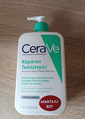 Cerave Köpüren Temizleyici 