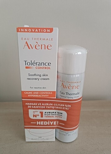 Avene Tolerance Control Bakım Kremi ve Termal Su