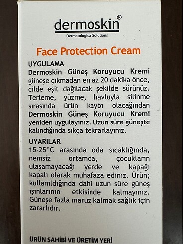 La Roche Posay Dermoskin Güneş Koruyucu Krem