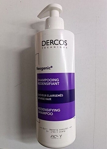 Vichy Dercos İnce ve Zayıf Telli Saçlar