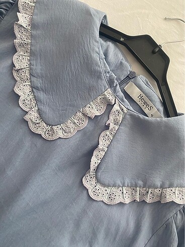 40 Beden Bebe mavisi elbise