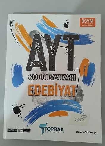 Toprak Yayınları Ayt Edebiyat Soru Bankası 