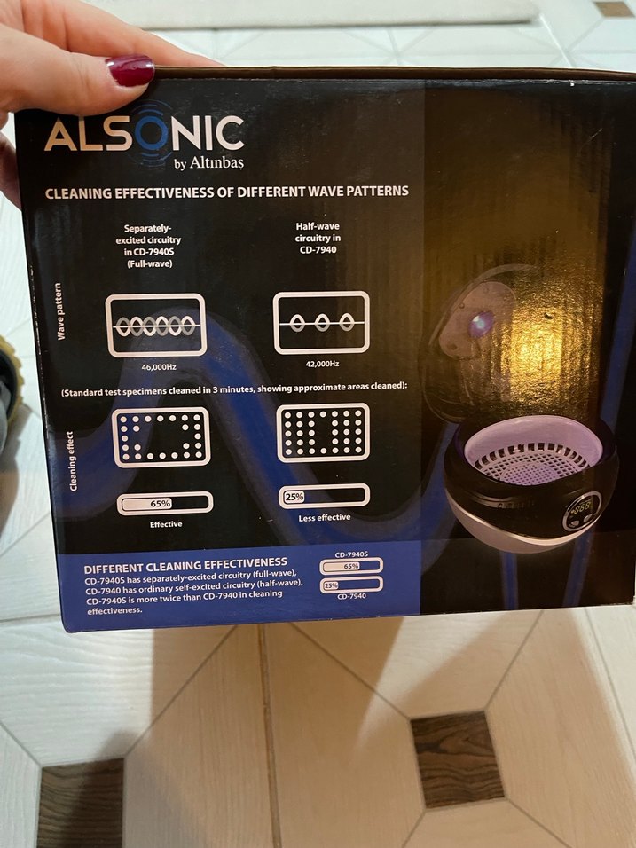 Altınbaş Alsonic Dijital Ultrasonik Temizleyici - Görsel 2