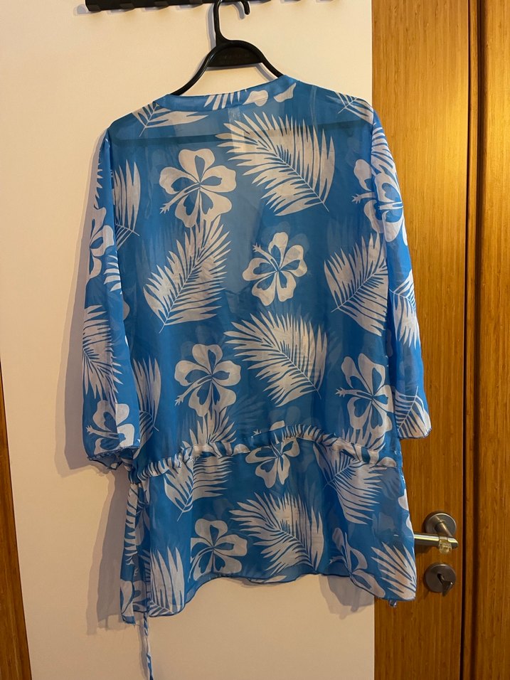 PUL DETAYLI PLAJ ELBİSESİ - Görsel 3