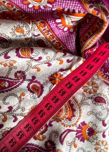 Bordo V Yaka Salaş Uzun Kadın Elbise - Görsel 6