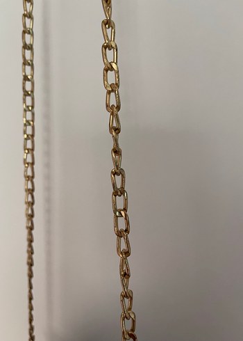 Siyah Deri Zincir Detaylı Kadın Çanta - Görsel 2